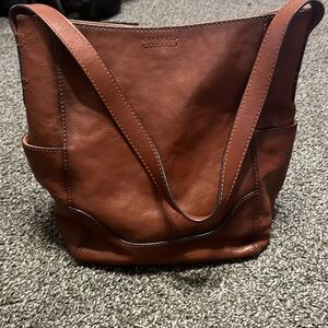 Brown Frye Shoulder Bag